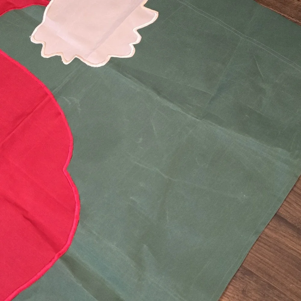 Santa Claus Face‎ Christmas House Flag Banner 28x40 Nylon Garden